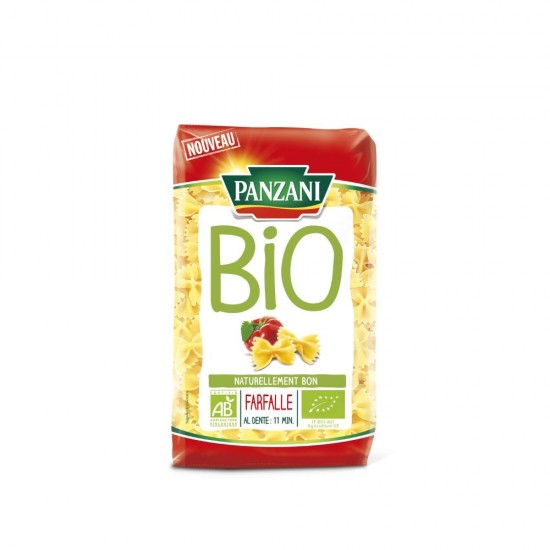 Paste Fainoase Bio Farfalle Panzani, 500 g, Paste Panzani, Paste Farfalle, Paste pentru Gatit, Paste Fainoase Farfalle, Paste Bio, Farfalle, Farfalle Bio