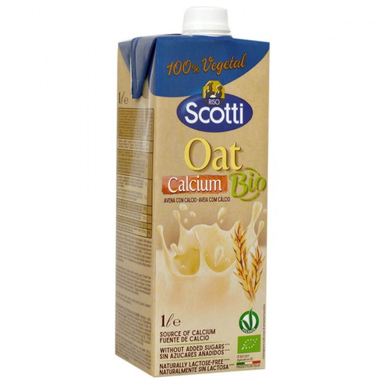 Baututra Vegetala din Ovaz Bio Riso Scotti, 1L, Bautura din Ovaz, Bautura Vegetala, Bautura Vegetala din Ovaz, Bautura Vegetala cu Vitamine, Bautura din Ovaz Riso Scotti, Lapte din Ovaz, Lapte din Ovaz Riso Scotti, Lapte Vegetal, Bautura de Ovaz Bio