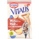 Musli Mar si Scortisoara Dr. Oetker Vitalis, 36 g, Musli Mar si Scortisoara Vitalis, Plic Vitalis Musli Mar si Scortisoara, Plic Musli Vitalis Dr. Oetker, Plic Cereale Dr. Oetker, Plic Cereale Vitalis, Cereale cu Mar si Scortisoara, Musli Mic Dejun