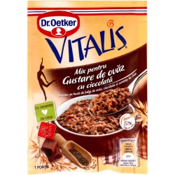 Gustare de Ovaz Vitalis cu Ciocolata Dr.Oetker, 60g, Ovaz, Ovaz Instant, Mix Gustare, Ovaz Vitalis, Ovaz Dr.Oertker, Ovaz cu Ciocolata, Gustare Sanatoasa, Gustare Mix, Gustare Mix Dr. Oetker