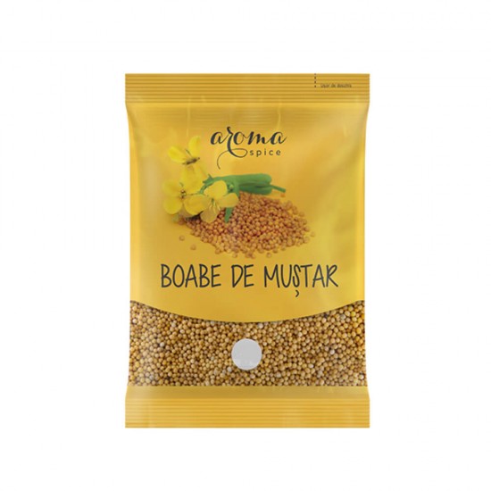 Boabe de Mustar Aroma Spice, 1Kg, Boabe Mustar, Mustar in Boabe, Boabe Mustar Aroma Spice, Boabe Mustar Galben, Boabe de Mustar Galbene, Seminte Mustar, Seminte de Mustar, Seminte Mustar Aroma Spice 