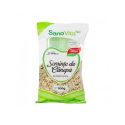 Seminte de Canepa Decorticate Sano Vita, 100g, Seminte Canepa, Seminte Canepa Sano Vita, Sano Vita Seminte Canepa, Canepa Decoritcata, Canepa Decorticata Sano Vita, Seminte Canepa Decorticata