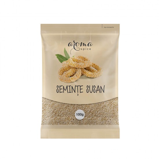 Seminte de Susan Aroma Spice, 12 Pachete x 100g, Seminte de Susan, Susan, Susan Aroma Spice, Seminte Susan, Susan Alb, Seminte de Susan Alb 