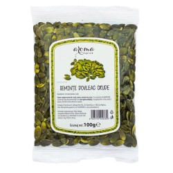 Seminte de Dovleac Crude Aroma Spice, 12 Pachete x 100g, Seminte de Dovleac, Seminte Crude Dovleac, Seminte de Dovleac Alb, Seminte de Bostan, Seminte Crude de Bostan 