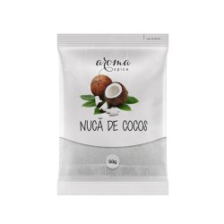 Nuca de Cocos Aroma Spice, 12 Pachete x 50 g, Nuca de Cocos Razuita, Fulgi de Cocos, Nuca de Cocos Fulgi, Fulgi de Nuca de Cocos, Nuca de Cocos pentru Prajituri, Cocos Razuit, Cocos Uscat, Cocos Deshidratat, Fructe Uscate, Fructe Confiate