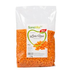 Linte Rosie Decorticata Sano Vita, 1Kg, Linte, Linte Sano Vita, Linte Rosie, Linte Sano Vita Decorticata, Sano Vita Linte Decorticata, Linte Cereale