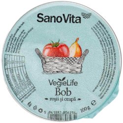 Pasta Vegetala din Bob cu Rosii si Ceapa Sano Vita, 100g, Pate Tartinabil, Pate Vegetal, Pate Vegetal Tartinabil, Pate Sano Vita, Pateu Tartinabil Sano Vita, Pateu Vegetal din Bob, Pasta Vegetala, Pasta Vegetala din Bob, Pasta Vegetala Sano Vita