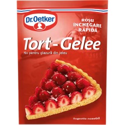 Tort Gelee Glazura din Jeleu Rosu Dr.Oetker, 8g, Jeleu, Jeleu pentru Tort, Jeleu pentru Prajituri, Jeleu Instant, Jeleu Fructe, Tort Gelee Dr.Oetker, Jeleu Dr.Oetker, Tort Jeleu, Tort Jeleu cu Fructe, Jeleu de Furcte, Jeleu pentru Tort