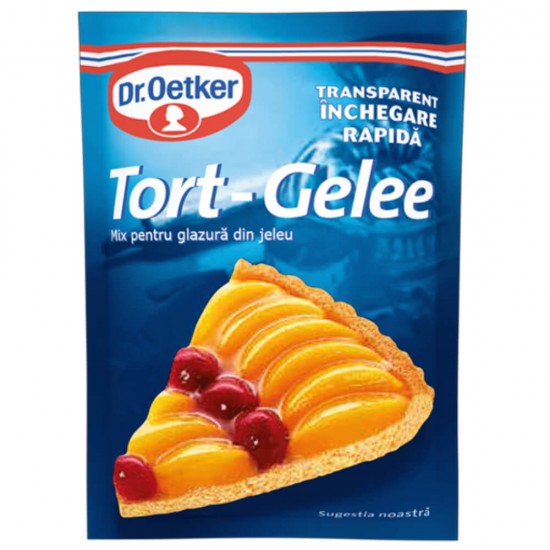 Tort Gelee Glazura din Jeleu Transparent Dr.Oetker, 8g, Jeleu, Jeleu pentru Tort, Jeleu pentru Prajituri, Jeleu Instant, Jeleu Fructe, Tort Gelee Dr.Oetker, Jeleu Dr.Oetker, Tort Jeleu, Tort Jeleu cu Fructe, Jeleu de Furcte, Jeleu pentru Tort