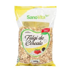 Fulgi de Cereale Sano Vita, 500 g, Cereale Fulgi, Fulgi Cereale, Cereale Crocante, Fulgi Crocanti, Fulgi Micul Dejun, Cereale Micul Dejun, Fulgi Integrali, Cereale Integrale, Cereale Fulgi Integrale, Fulgi din Cereale, Cereale Tip Fulgi
