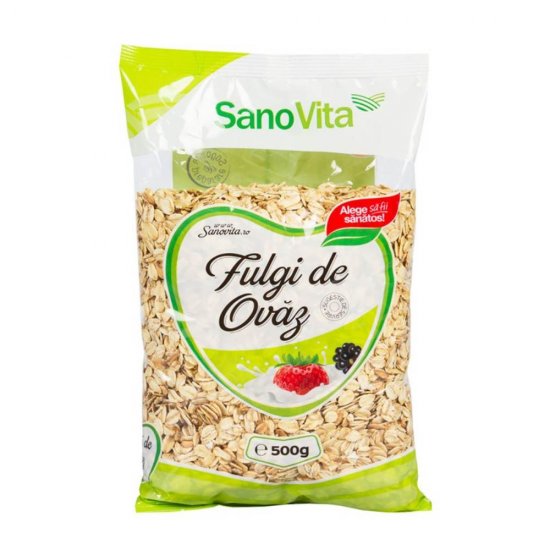 Fulgi de Ovaz Sano Vita, 500 g, Cereale Fulgi, Fulgi Cereale, Cereale Crocante, Fulgi Crocanti, Fulgi Micul Dejun, Cereale Micul Dejun, Fulgi Ovaz Naturali, Fulgi din Ovaz, Cereale Ovaz, Cereale din Ovaz, Fulgi din Cereale, Cereale Tip Fulgi