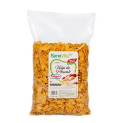 Fulgi de Porumb Bruggen Sano Vita, 500 g, Cereale Fulgi, Fulgi Cereale, Cereale Crocante, Fulgi Crocanti, Fulgi Micul Dejun, Cereale Micul Dejun, Fulgi Porumb Naturali, Fulgi din Porumb, Cereale Porumb, Cereale din Porumb, Fulgi din Cereale