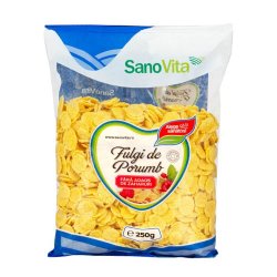 Fulgi de Porumb Fara Zahar Sano Vita, 250 g, Cereale Fulgi, Fulgi Cereale, Cereale Crocante, Fulgi Fara Zahar, Cereale Fara Zahar, Fulgi Micul Dejun, Cereale Micul Dejun, Fulgi Porumb Naturali, Fulgi din Porumb, Cereale Porumb, Cereale din Porumb