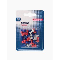 Set 30 Pioneze Panou Pluta Memoboards, Colorate, Pioneze pentru Panoul de Pluta, Pioneze Panou de Pluta, Pioneze cu Cap de Plastic, Accesorii Panou Pluta, Accesorii Panouri de Pluta