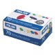 Pioneze Color Milan, 11 mm, 70 Buc/Cutie, Diferite Culori, Pioneza cu Cap Plat Rotund Colorat, Pioneze cu Cap Plastificat, Pioneza cu Cap Imbracat in Plastic, Piuneze Colorate, Piuneza Colorata, Set 70 Pioneze, Pioneze Metalice, Pioneze Metal