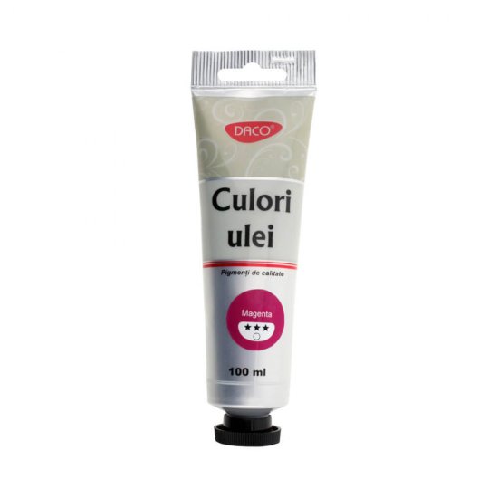 Vopsea Ulei Roz Magenta Daco, 100 ml, Culoare Ulei, Vopsele Ulei, Acuarele Ulei, Culori Ulei, Vopsea Ulei, Culori pentru Pictura, Culori Ulei Roz Magenta, Vopsele Ulei Roz Magenta, Culori de Ulei