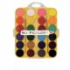 Paleta Acuarele Daco, 24 Culori, Paleta de Acuarele, Acuarele pentru Scoala, Acuarele Copii, Acuarele de la Daco, Acuarele Pictura, Acuarele Multicolore, Acuarele pentru Pictura, Acuarele Desen, Paleta Pictura, Paleta pentru Pictura