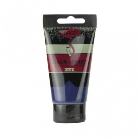 Vopsea Acril Albastru Prussia DACO, 75 ml, Tempera Acrilica, Culori Acrilice, Vopsea Acrilica, Tempera Acril, Vopsele Acrilice, Vopsea Albastru Prussia, Acril, Acril Albastru, Culori Acril