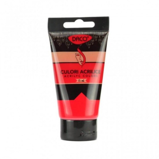 Vopsea Acril Roz Magenta DACO, 75 ml, Tempera Acrilica, Culori Acrilice, Vopsea Acrilica, Tempera Acril, Vopsele Acrilice, Vopsea Culoare Roz Magenta, Acril, Acril Roz Magenta, Culori Acril