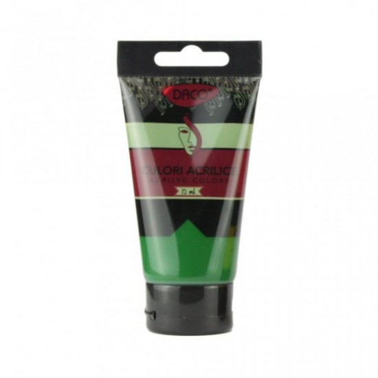 Vopsea Acril Verde Sap DACO, 75 ml, Tempera Acrilica, Culori Acrilice, Vopsea Acrilica, Tempera Acril, Vopsele Acrilice, Vopsea Culoare Verde Sap, Acril, Acril Verde Sap, Culori Acril