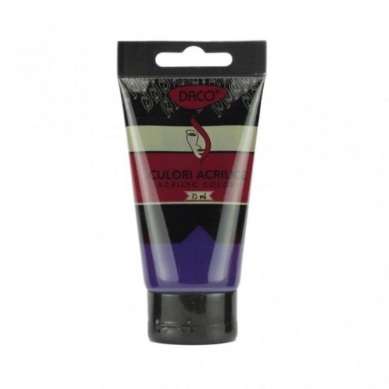 Vopsea Acril Violet DACO, 75 ml, Tempera Acrilica, Culori Acrilice, Vopsea Acrilica, Tempera Acril, Vopsele Acrilice, Vopsea Culoare Violet, Acril, Acril Violet, Culori Acril