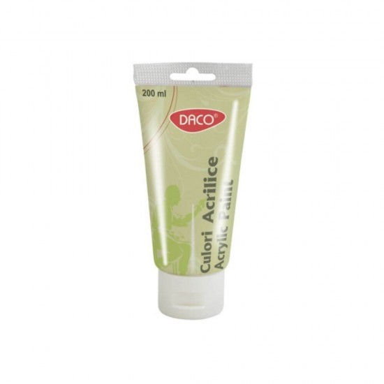 Vopsea Acril DACO Galben Fluorescent, 200 ml, Tempera Acrilica, Culori Acrilice, Vopsea Acrilica, Vopsele Acrilice, Tempera Acril, Vopsea Galben Fluorescent, Acrilica Galben, Acril Culoare Galben, Culori pentru Pictat, Culori Pictura, Culori pentru Desen