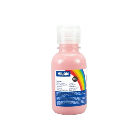 Vopsea Tempera MILAN, 125 ml, Roz, Tempera Lichida, Tempera 125 ml, Culori Tempera 125 ml, Vopsea Tempera, Vopsele Tempera, Acuarele Tempera, Culori Tempera, Vopsea Pictura, Tempera Acuarele, Culoare Tempera, Culori pentru Pictura