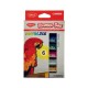 Vopsea Tempera Tare DACO, 6 Culori/Set, 10 ml/Tub, Multicolor, Culoare Tempera, Tempera, Acuarele, Culori Tempera, Vopsele Tempera, Culori pentru Pictura