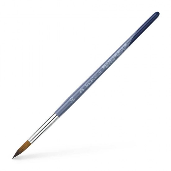 Pensula Par Sintetic Faber-Castell Creative Studio, Numarul 10, Varf Rotund, Pensule Faber-Castell, Pensule pentru Pictura, Rechizite, Pensule Desen, Pensule cu Varf Rotund, Pensule Desen cu Par Sintetic, Pensule Sintetice Rotunde, Materiale Pictura