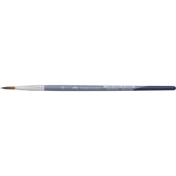 Pensula Par Sintetic Faber-Castell Creative Studio, Numarul 4, Varf Rotund, Pensule Faber-Castell, Pensule pentru Pictura, Rechizite, Pensule Desen, Pensule cu Varf Rotund, Pensule Desen cu Par Sintetic, Pensule Sintetice Rotunde, Materiale Pictura