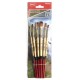 Pensule DACO, 6 Buc/Set, Varf Tip Limba de Pisica cu Par Sintetic, Pensule Pictura, Pensule Daco, Pensule Pictura Daco, Pensule Par Sintetic, Pensula din Par Sintetic, Pensule Pictura Tempera, Pensule Limba de Pisica, Pensula Limba de Pisica