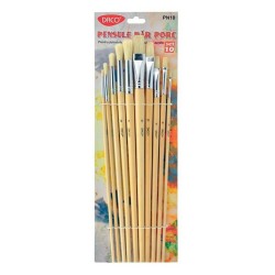 Pensule DACO, 10 Buc/Set, Par Porc, Varf Drept si Rotund, Ambalat Blister, Set Pensule, Pensule MILAN, Pensule pentru Pictura, Rechizite, Pensule Desen, Pensule cu Varf Drept, Pensule Desen cu Par Porc, Pensule cu Varfuri Drepte, Materiale Pictura Pensule DACO, 10 Buc/Set, Par Porc, Varf Drept si Rotund, Ambalat Blister, Set Pensule, Pensule MILAN, Pensule pentru Pictura, Rechizite, Pensule Desen, Pensule cu Varf Drept, Pensule Desen cu Par Porc, Pensule cu Varfuri Drepte, Materiale Pictura