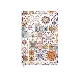 Agenda A5 Nedetata Artpress, Mandala Tiles, 100 File, Coperta Buretata Lucioasa, Multicolor, 80 g/m² Agenda A5 Nedetata Artpress, Mandala Tiles, 100 File, Coperta Buretata Lucioasa, Multicolor, 80 g/m²
