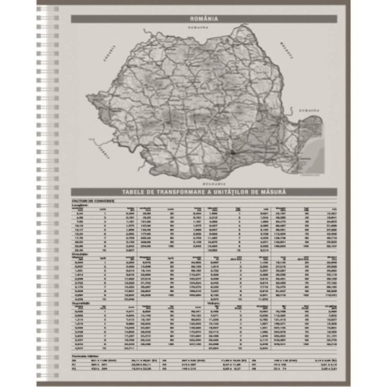 Agenda Ego Premier, A4, Nedatata, 192 File, Gri, Spirala, 70 g/m², Agenda Ego Nedatata, Agenda Nedatata, Agende Nedatate, Agenda A4, Agenda A4 Ego, Agende A4, Agenda Notite, Agenda Planificari, Agenda Birou, Agenda pentru Birou