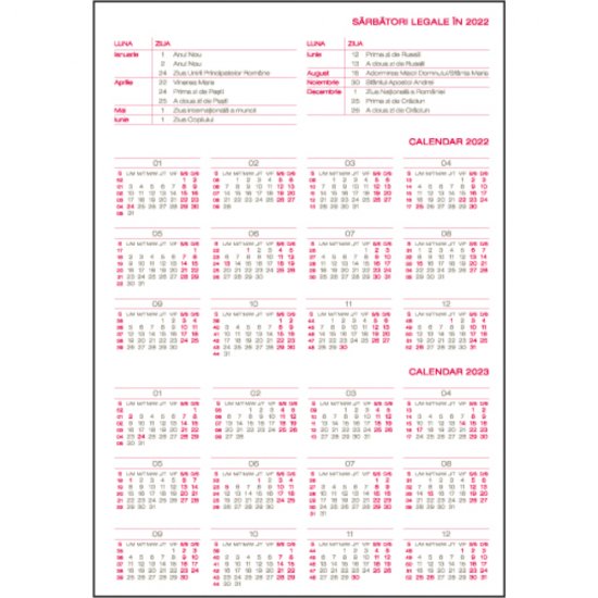 Agenda Zilnica A5 Ego Capri, Datata 2022, Negru, 144 File, 70 g/m², Agenda Planificari, Agenda Planificari Zilnice, Agenda A5, Agenda A5 Zilnica, Agenda A5 Planificari, Agenda Dictando