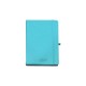 Agenda Dictando Nedatata DACO, 160 File, 13x20.5 cm, Elastic, 70 g/m², Turcoaz, Agenda Nedatata cu Elastic, Agende cu 160 de Foi, Agenda cu Elastic, Agenda Dictando de Birou cu Elastic, Agende Dictando de Birou cu 160 File, Agenda de Birou cu Elastic
