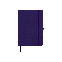 Agenda Dictando Nedatata DACO, 160 File, 14.2x21 cm, Format A5, 70 g/m², cu Elastic, Imitatie de Piele/Textil, Mov, Agenda Nedatata, Agende Birou cu 160 de Foi, Agenda cu 160 File de Fete, Agende Office de Birou cu 160 File, Agenda Simpla de Birou