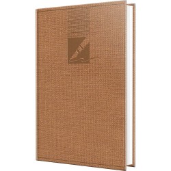 Agenda Dictando Nedatata Herlitz, 352 File, 10.5x15.2 cm, Format A6, 60 g/m², Maro, Agenda Nedatata Herlitz, Agende cu 352 de Foi, Agenda A6 Herlitz, Agende de Birou cu 352 File, Agenda de Birou Herlitz