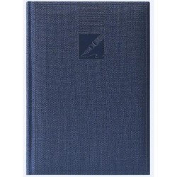 Agenda Dictando Nedatata Herlitz, 352 File, 10.5x15.2 cm, Format A6, 60 g/m², Albastra, Agenda Nedatata Herlitz, Agende cu 352 de Foi, Agenda A6 Herlitz, Agende de Birou cu 352 File, Agenda de Birou Herlitz