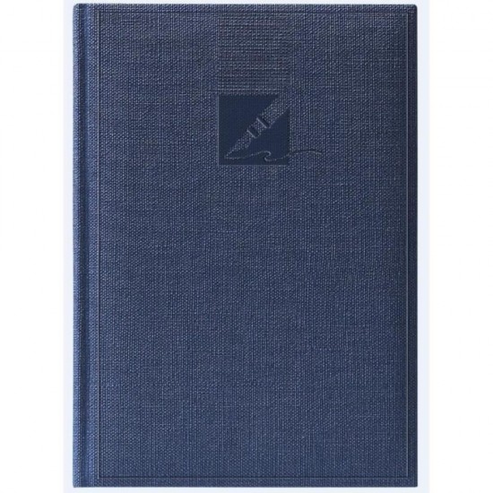 Agenda Dictando Nedatata Herlitz, 352 File, 10.5x15.2 cm, Format A6, 60 g/m², Albastra, Agenda Nedatata Herlitz, Agende cu 352 de Foi, Agenda A6 Herlitz, Agende de Birou cu 352 File, Agenda de Birou Herlitz