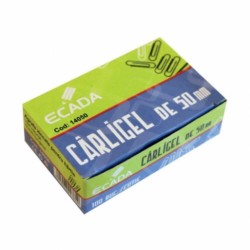Set 10 Cutii Agrafe Zincate ECADA, 50 mm, 100 Buc/Cutie, Clipsuri Prindere pentru Hartii, Agrafe de Birou, ECADA Clipsuri Metalice, Clipsuri pentru Hartie, Clipsuri de Birou, Agrafe Metalice pentru Hartie, Agrafe de Birou, Set Clipsuri de Birou