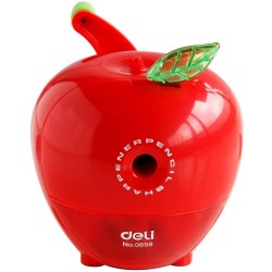 Ascutitoare Fixa Deli, Model Mar, Rosu, Ascutitoare Creion, Ascutitoare Creioane, Ascutitoare de Creioane, Ascutitoare pentru Creioane, Ascutitori Fixe, Ascutitori cu Manivela, Ascutitori Manuale, Ascutitori Creioane, Ascutitori Copii, Ascutitoare Rosie