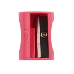 Ascutitoare Simpla Deli Fancy, Roz, Ascutitoare Colorata, Ascutitori Colorate, Ascutitoare Deli, Ascutitori Deli, Ascutitoare Simpla, Ascutitoare Standard, Ascutitori Simple, Ascutitori Standard, Ascutitori Deli Fancy, Ascutitoare Roz