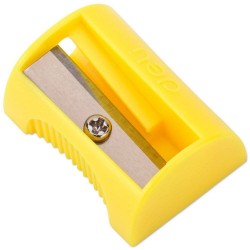 Ascutitoare Simpla Deli Fancy, Galben, Ascutitoare Colorata, Ascutitori Colorate, Ascutitoare Deli, Ascutitori Deli, Ascutitoare Simpla, Ascutitoare Standard, Ascutitori Simple, Ascutitori Standard, Ascutitori Deli Fancy, Ascutitoare Galbena