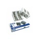 Set 20 Ascutitori Duble Milan, Metal, Ascutitoare pentru Creioane, Ascutitoare Dubla, Ascutitoare Milan, Ascutitoare Dubla din Metal, Set 20 Ascutitori Duble, Ascutitori Metalice Duble, Ascutitoare Metalica Dubla