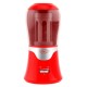 Ascutitoare Dubla Electrica Daco, 220V, cu Container, pentru Creioane 6.5/11 mm, Plastic, Rosie, Functie Auto Stop, Ascutitoare Dubla Electrica Creioane, Ascutitoare Electrica cu Container, Ascutitoare Scolara Electrica