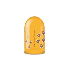 Ascutitoare Simpla cu Container Faber-Castell Amprenta, Galben, Ascutitori Simple, Ascutitori Faber-Castell, Ascutitori pentru Scoala, Ascutitori cu Container, Ascutitori Creioane, Ascutitoare Simpla cu Container, Ascutitoare Birou