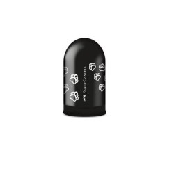 Ascutitoare Simpla cu Container Faber-Castell Amprenta, Neagra, Ascutitori Simple, Ascutitori Faber-Castell, Ascutitori pentru Scoala, Ascutitori cu Container, Ascutitori Creioane, Ascutitoare Simpla cu Container, Ascutitoare Birou