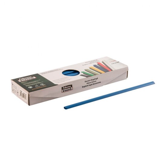 Set 50 Sine Indosariere A4 Fellowes, 6 mm, 35 Coli, Albastru, Sina Indosariere, Sine Indosariere, Sina pentru Indosariat, Sine pentru Indosariat, Sina Prindere Documente, Sina Legare Documente, Bagheta Indosariere, Baghete Indosariere