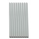 Set 25 Baghete Indosariere ECADA, Albe, 4 mm, Material Plastic, Bagheta pentru Indosariere, Baghete Plastic pentru Indosariere, Sina Plastic Indosariere, Bagheta din Plastic pentru Legat Documente, Set Baghete Indosariere, Accesorii Indosariere